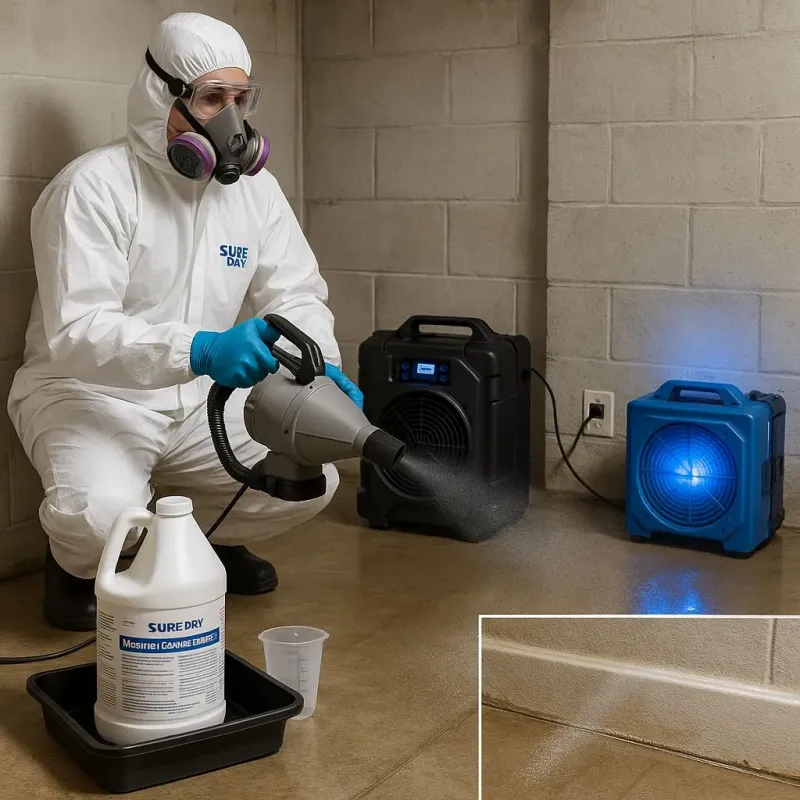 Sanitization and Odor Removal process in Gonzales, CA